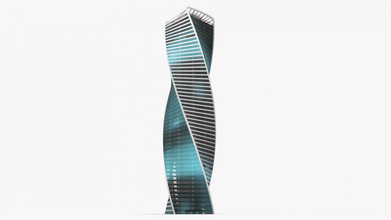 Moscow City Evolution Tower 3D