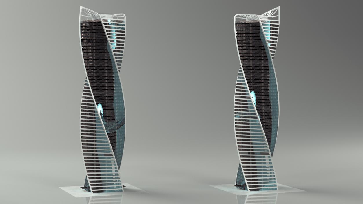 Moscow City Evolution Tower 3D