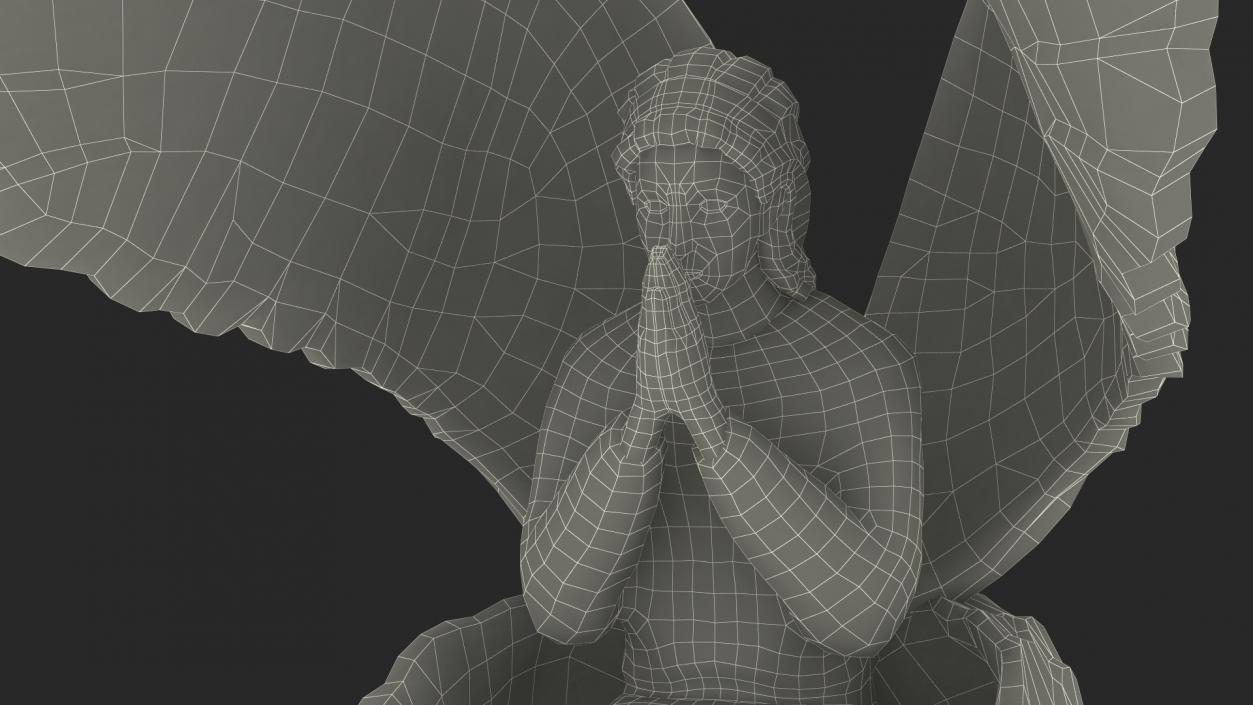 3D model Praying Angel Figure