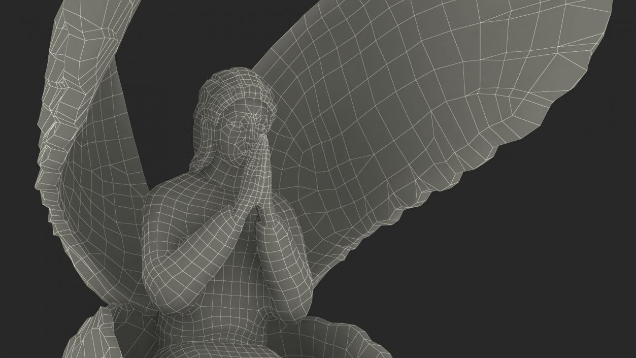 3D model Praying Angel Figure