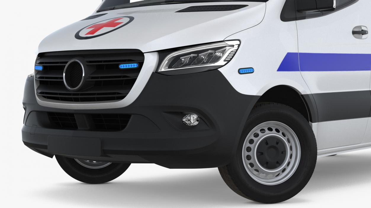 3D Ambulance Van model