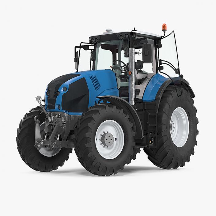 3D model New Tractor Generic Rigged for Maya