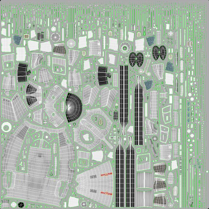 Harbin Z-9 Haitun Rigged 3D model