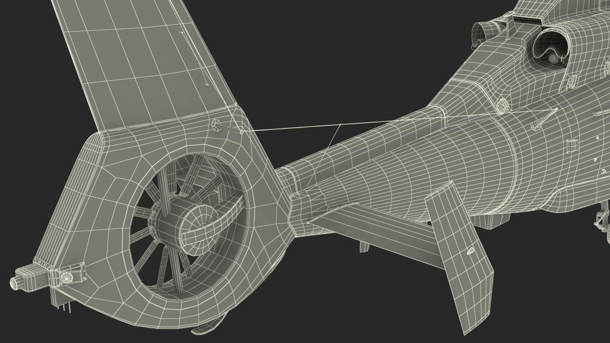 Harbin Z-9 Haitun Rigged 3D model