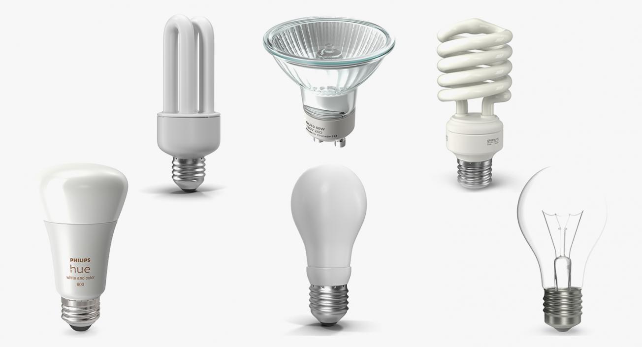 Light Bulbs Collection 5 3D model