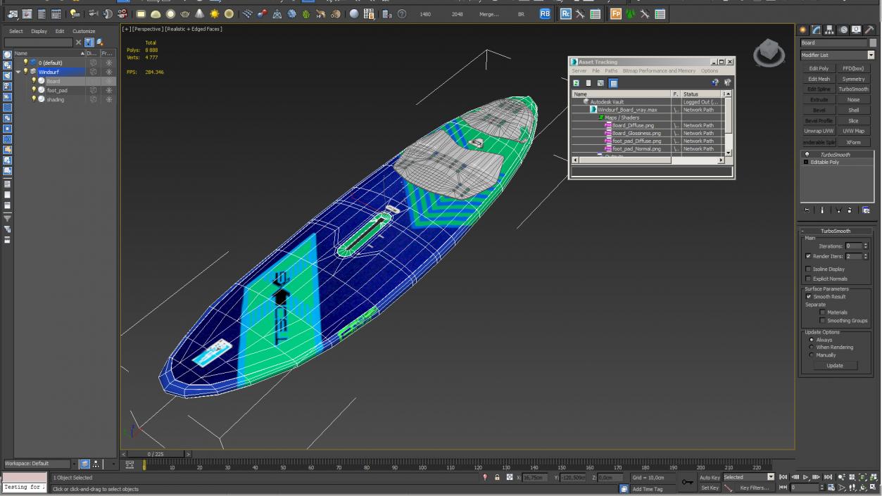 Windsurf Board 3D model