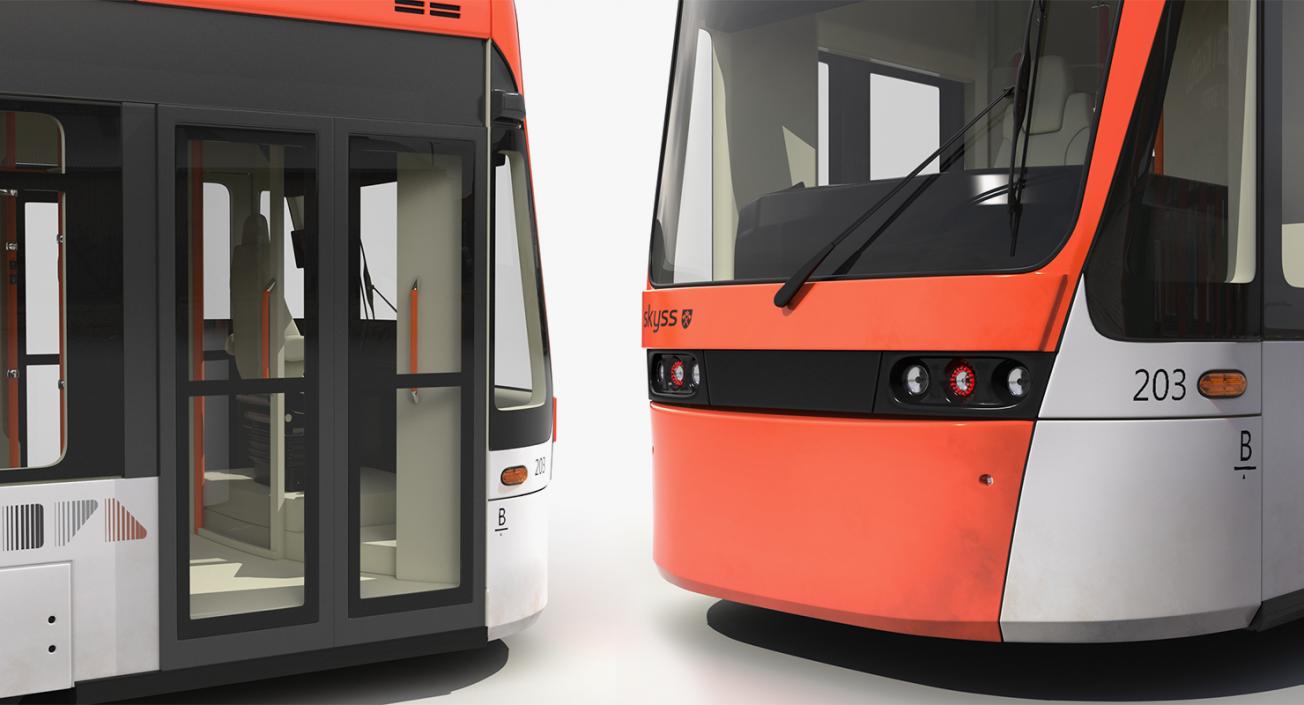 3D Trams Collection