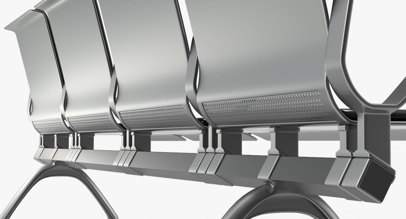 3D Airport Terminal Seating System