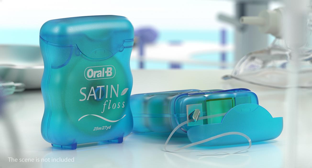 3D Opened Dental Floss ORAL B