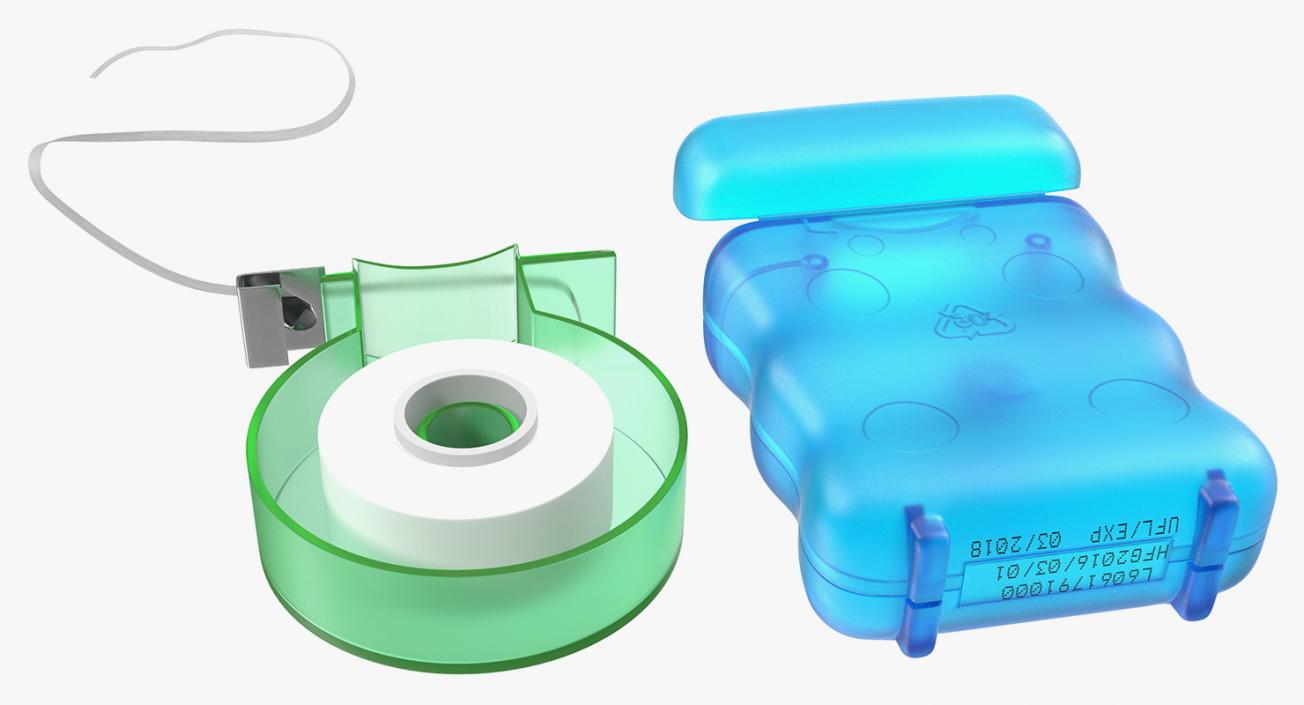 3D Opened Dental Floss ORAL B