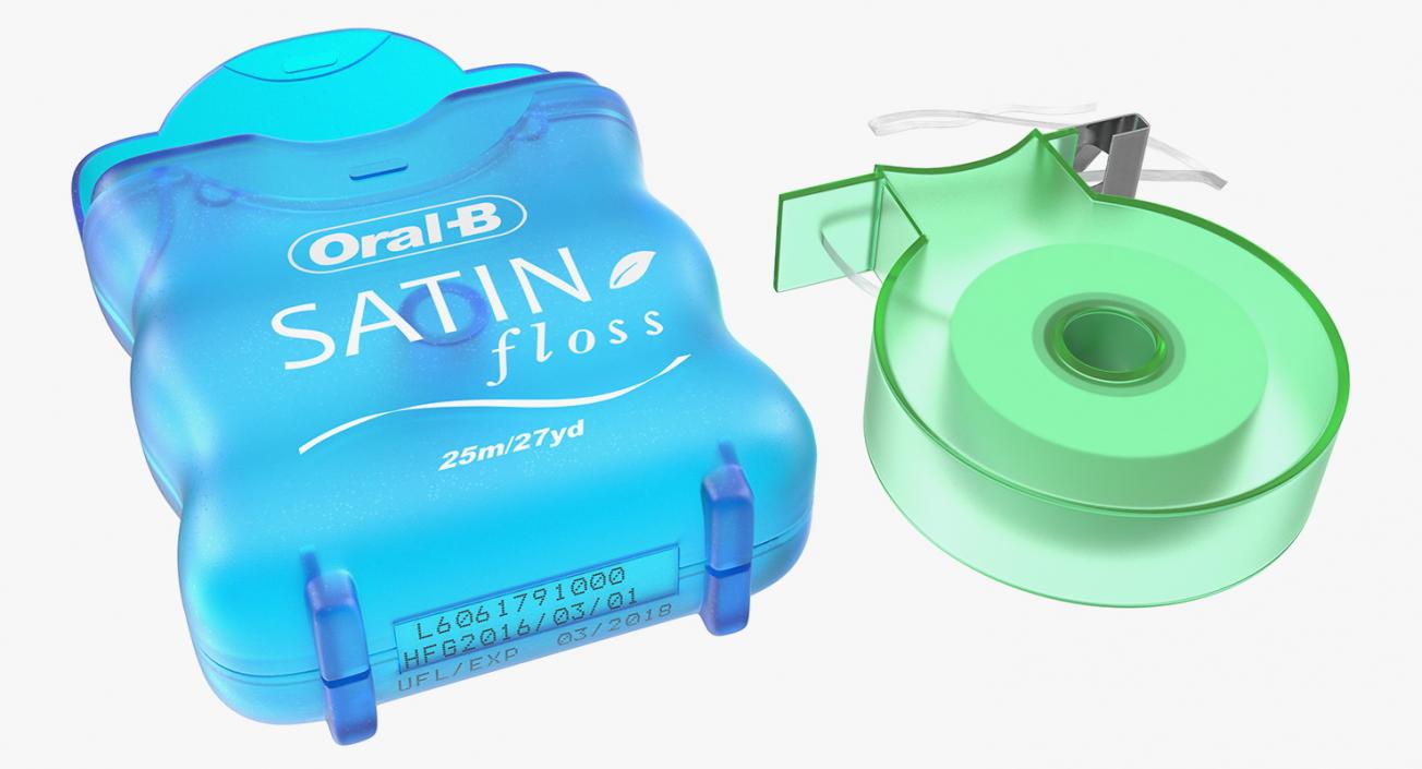 3D Opened Dental Floss ORAL B