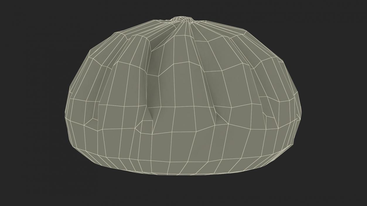 3D Asian Dumpling Cooked for 3D Print 2