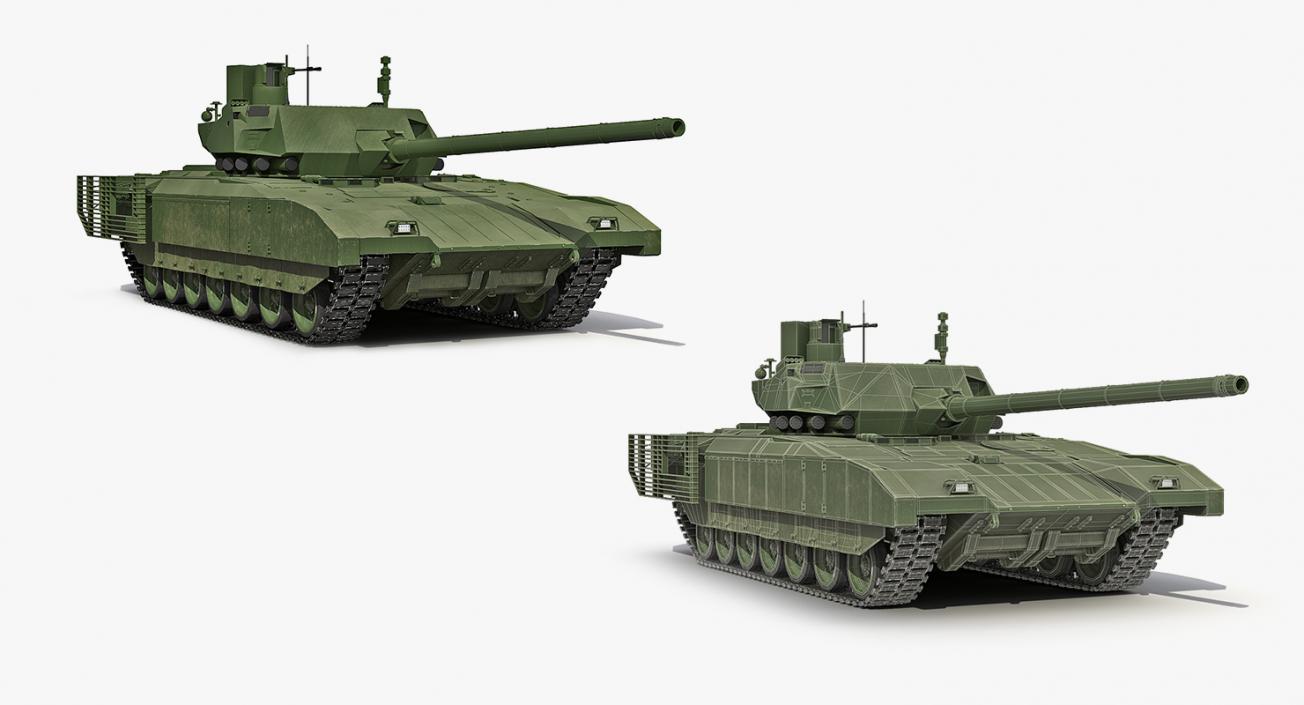 3D Tanks 3D Models Collection 2 model