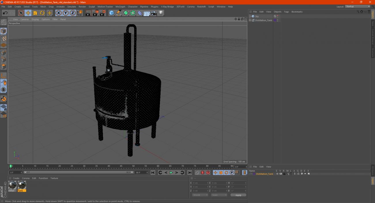 Distillation Tank 3D