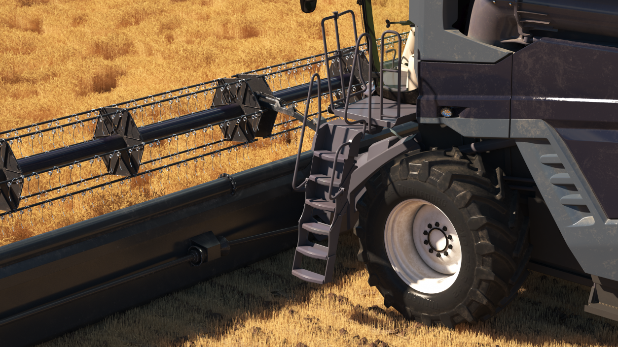 3D Harvester Massey Ferguson Ideal