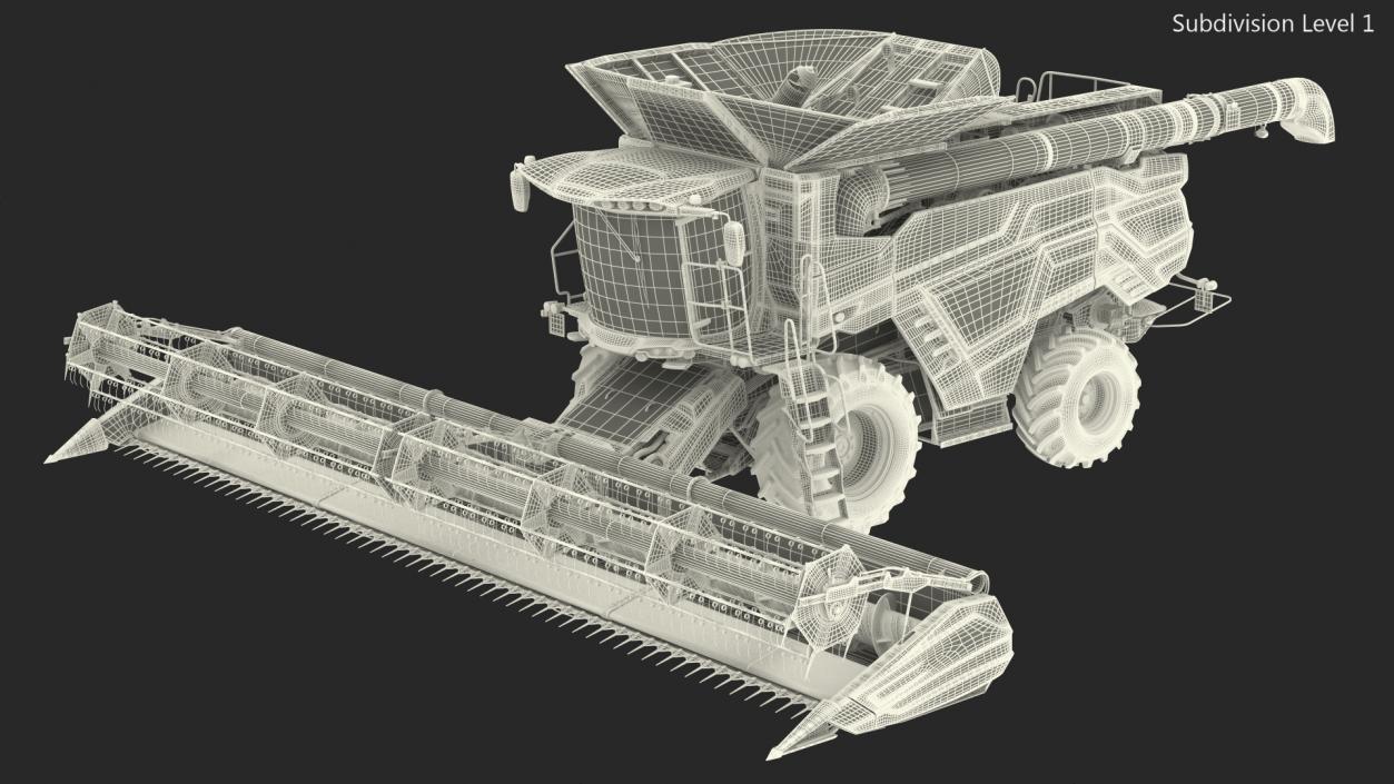 3D Harvester Massey Ferguson Ideal