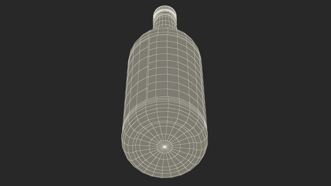 3D model Vodka 1L Bottle