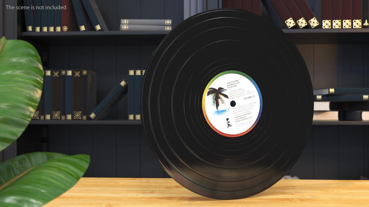 Vinyl Records Collection 3D model