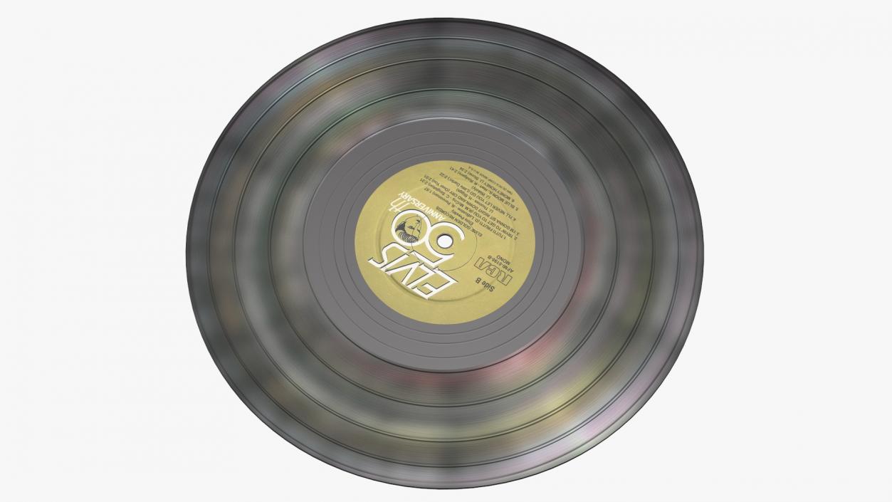 Vinyl Records Collection 3D model