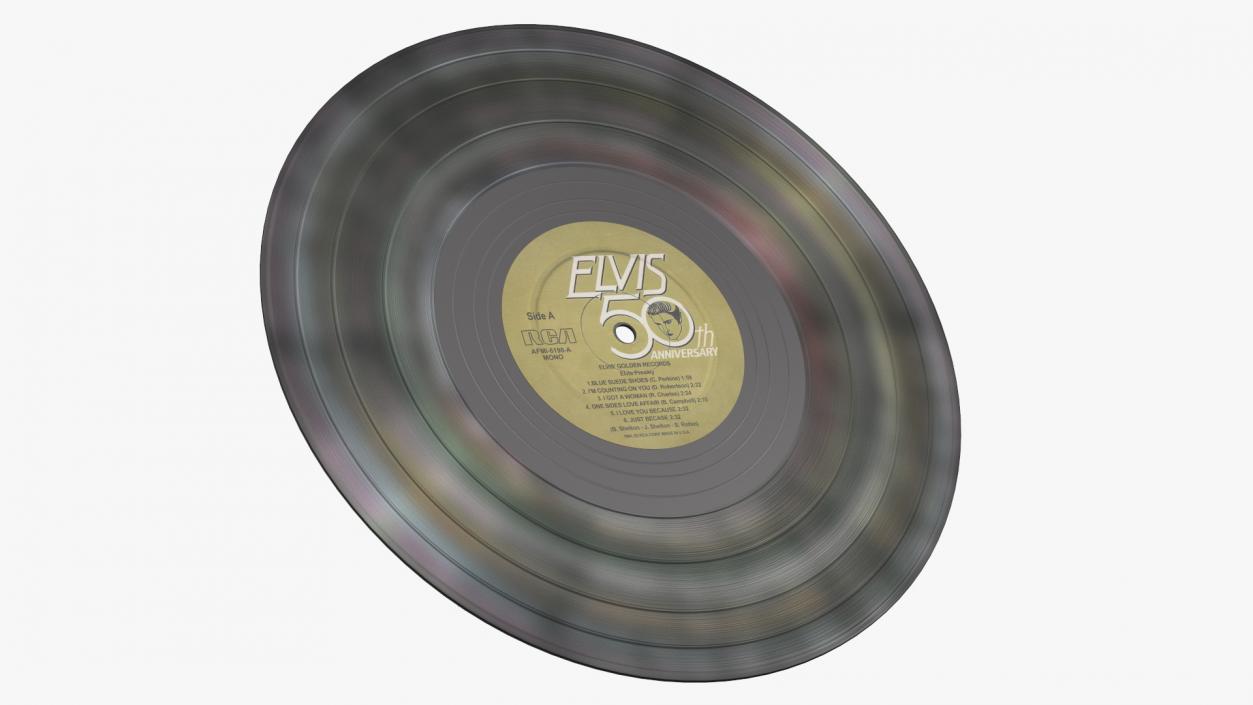 Vinyl Records Collection 3D model