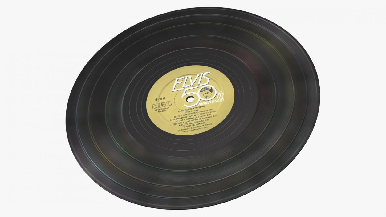 Vinyl Records Collection 3D model