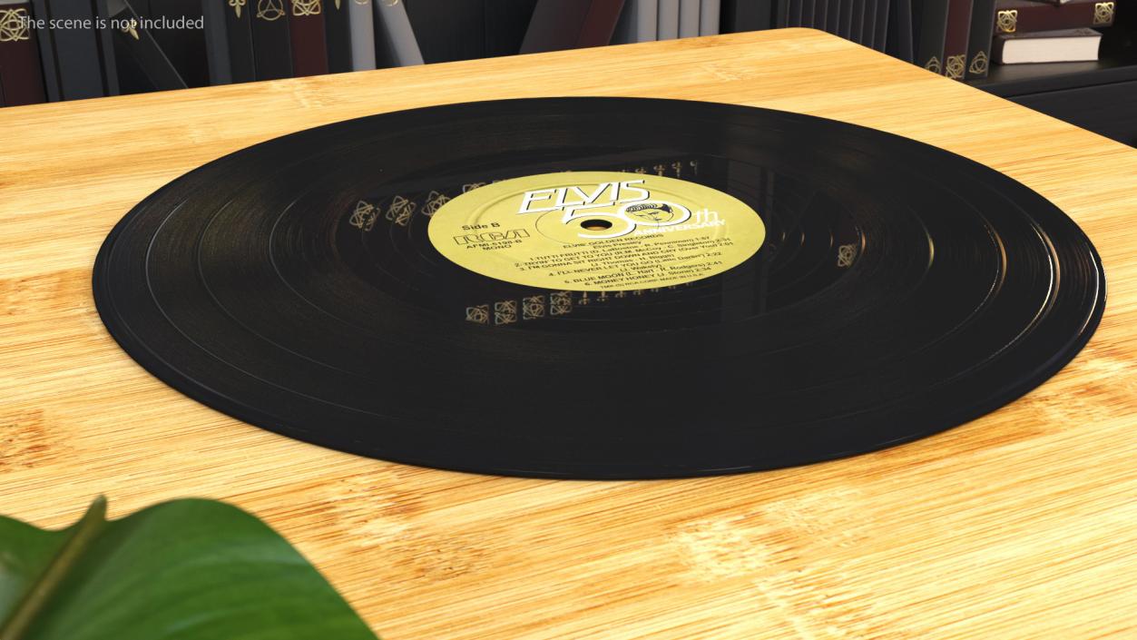 Vinyl Records Collection 3D model