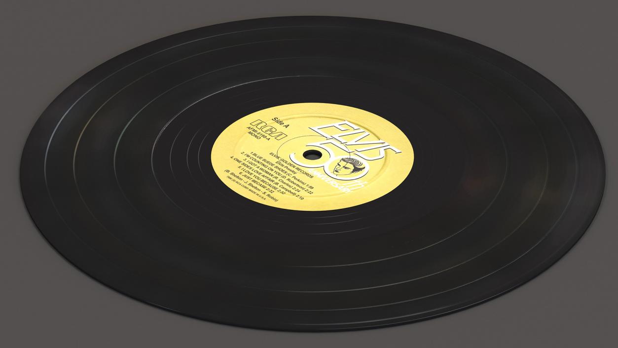 Vinyl Records Collection 3D model