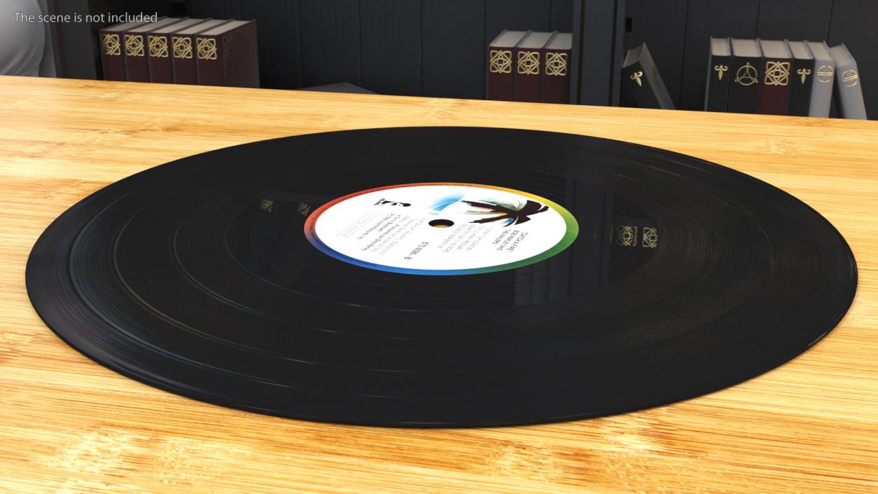 Vinyl Records Collection 3D model