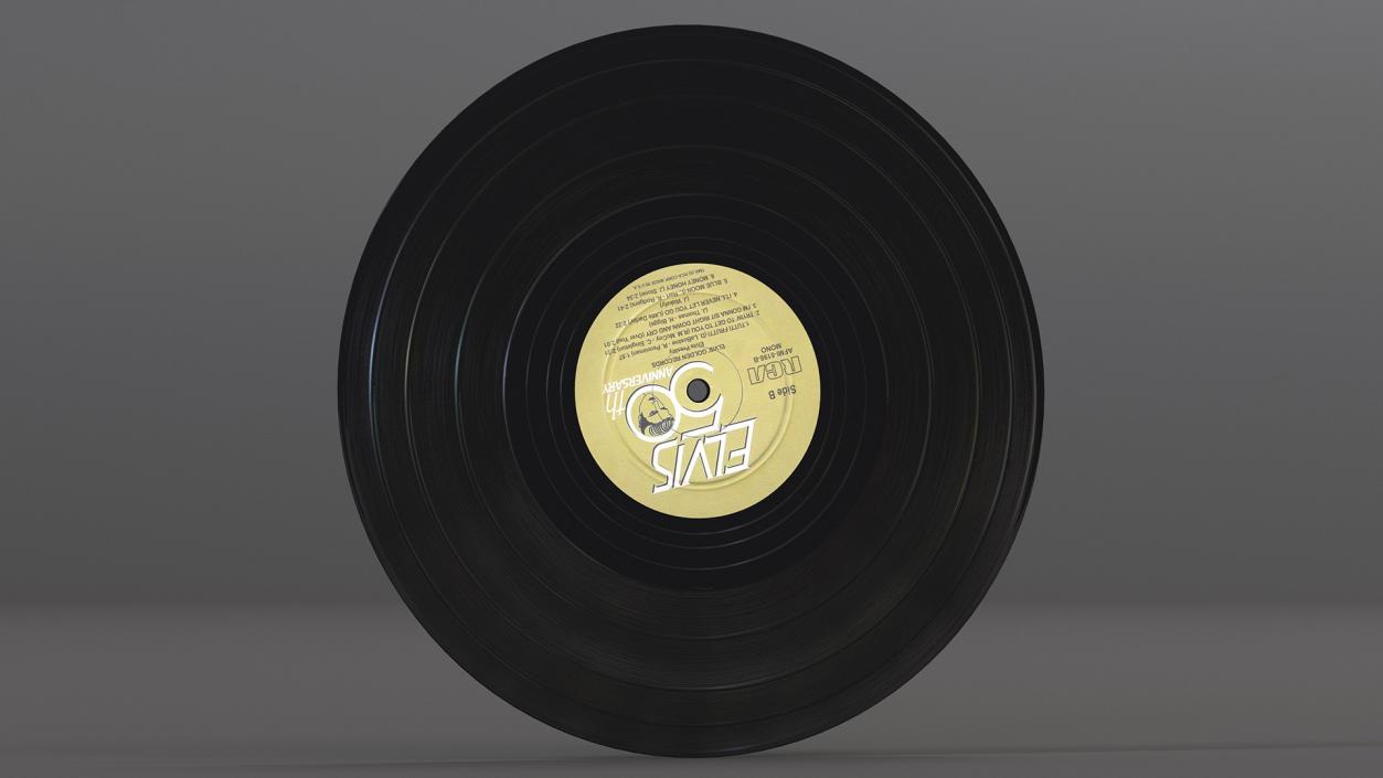 Vinyl Records Collection 3D model