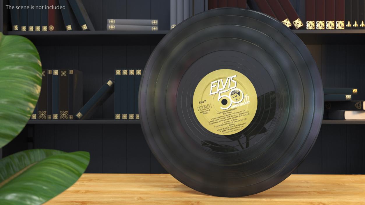 Vinyl Records Collection 3D model