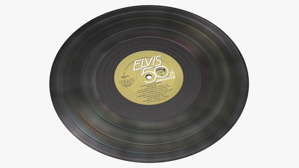 Vinyl Records Collection 3D model