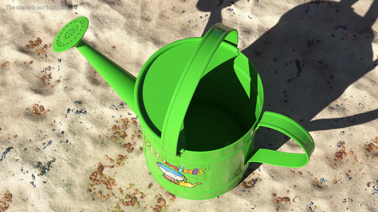 3D Metal Watering Can model