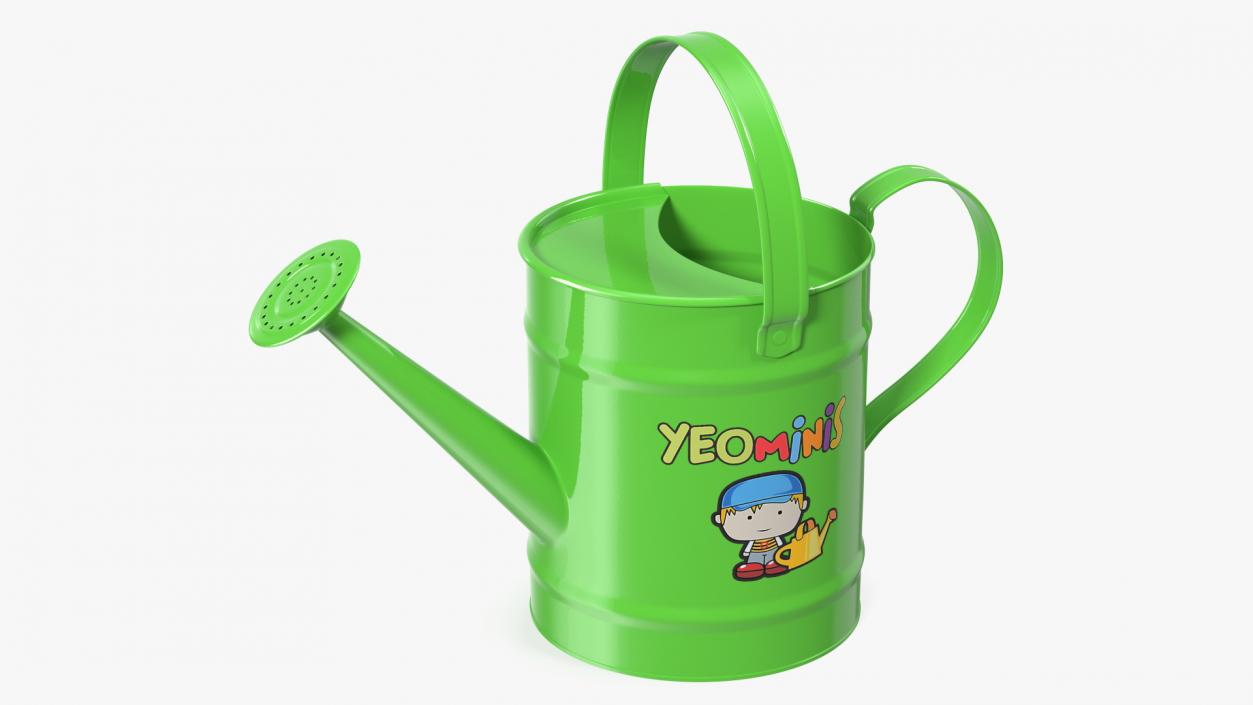 3D Metal Watering Can model