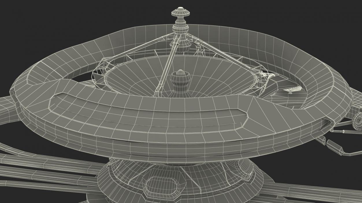 3D model Sci Fi Space Station