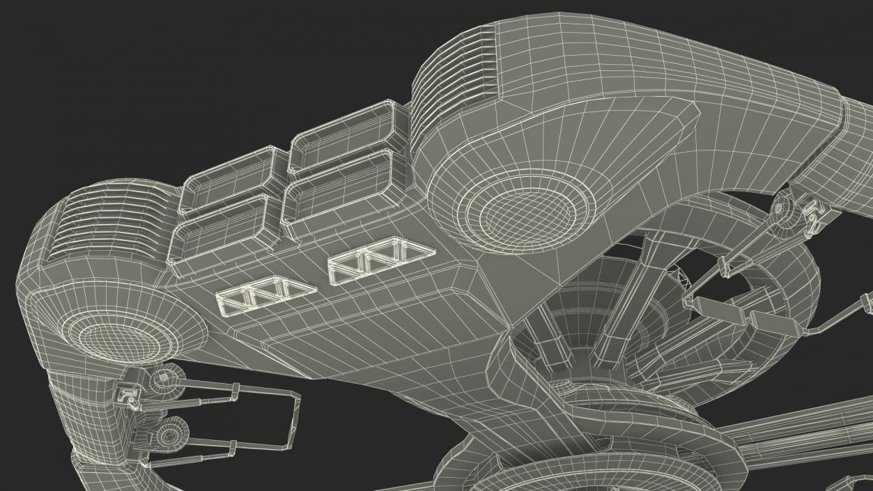 3D model Sci Fi Space Station