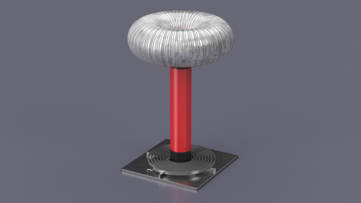 3D Tesla Coil with Stand