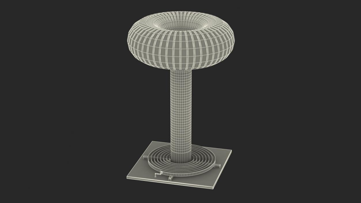 3D Tesla Coil with Stand