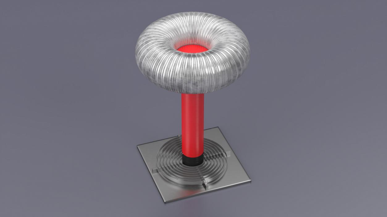 3D Tesla Coil with Stand