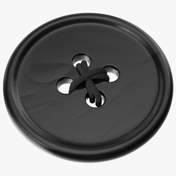 3D Button Thread model