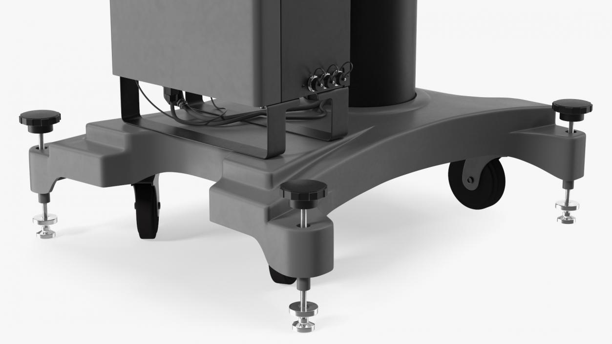 Collaborative Robot with Mobile Pedestal Rigged 3D