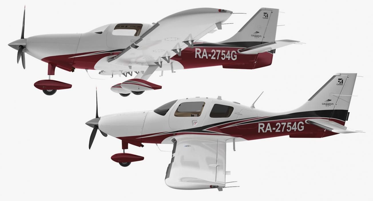 3D Cessna Corvalis TTx Rigged