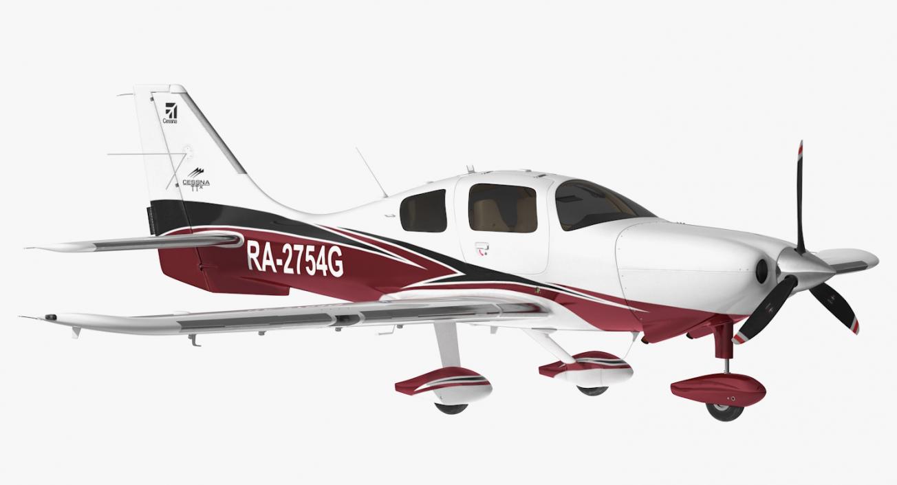 3D Cessna Corvalis TTx Rigged