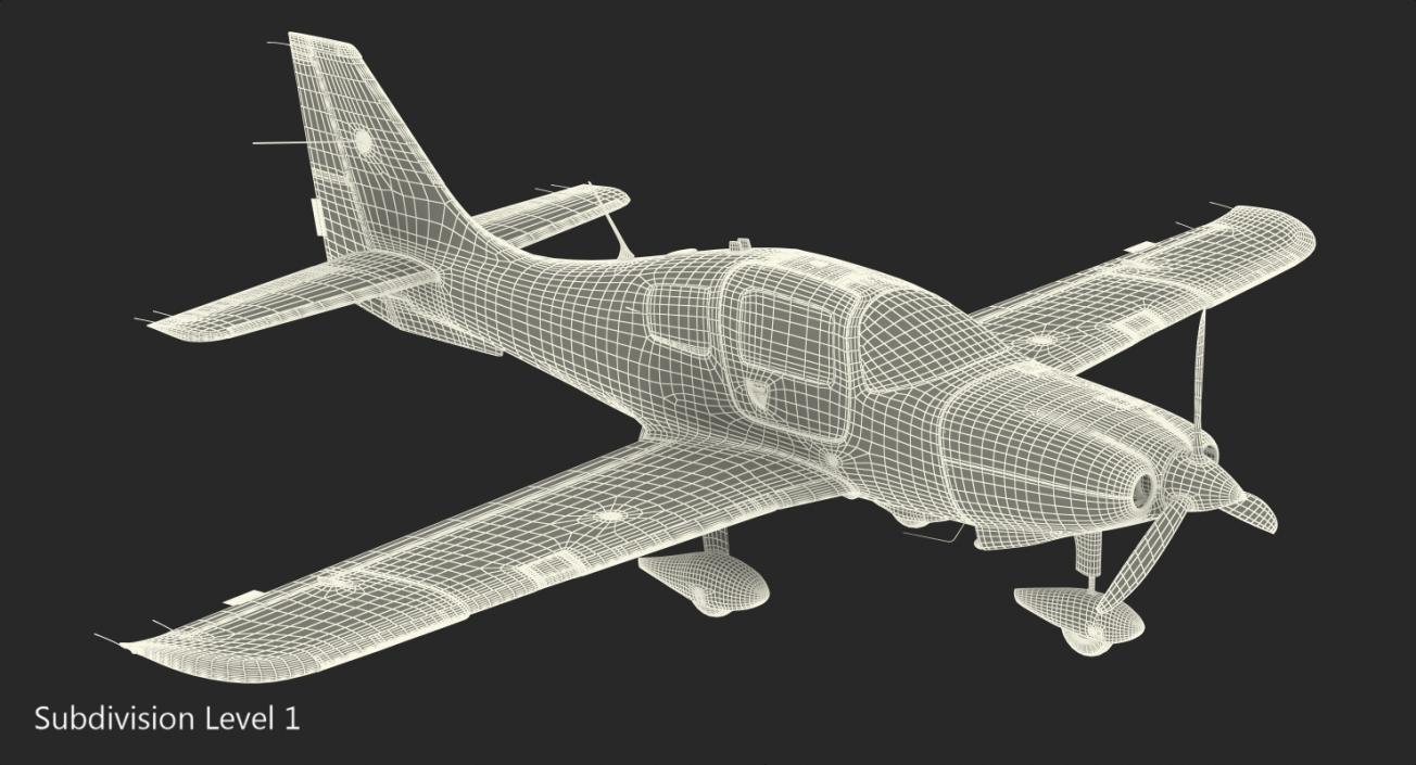 3D Cessna Corvalis TTx Rigged