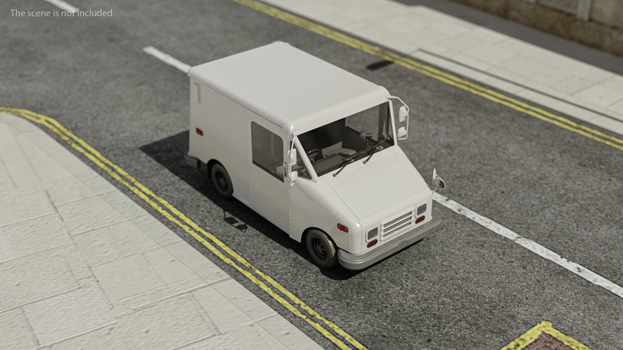 3D model Post Car