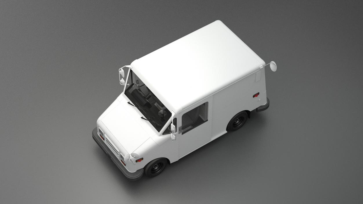 3D model Post Car