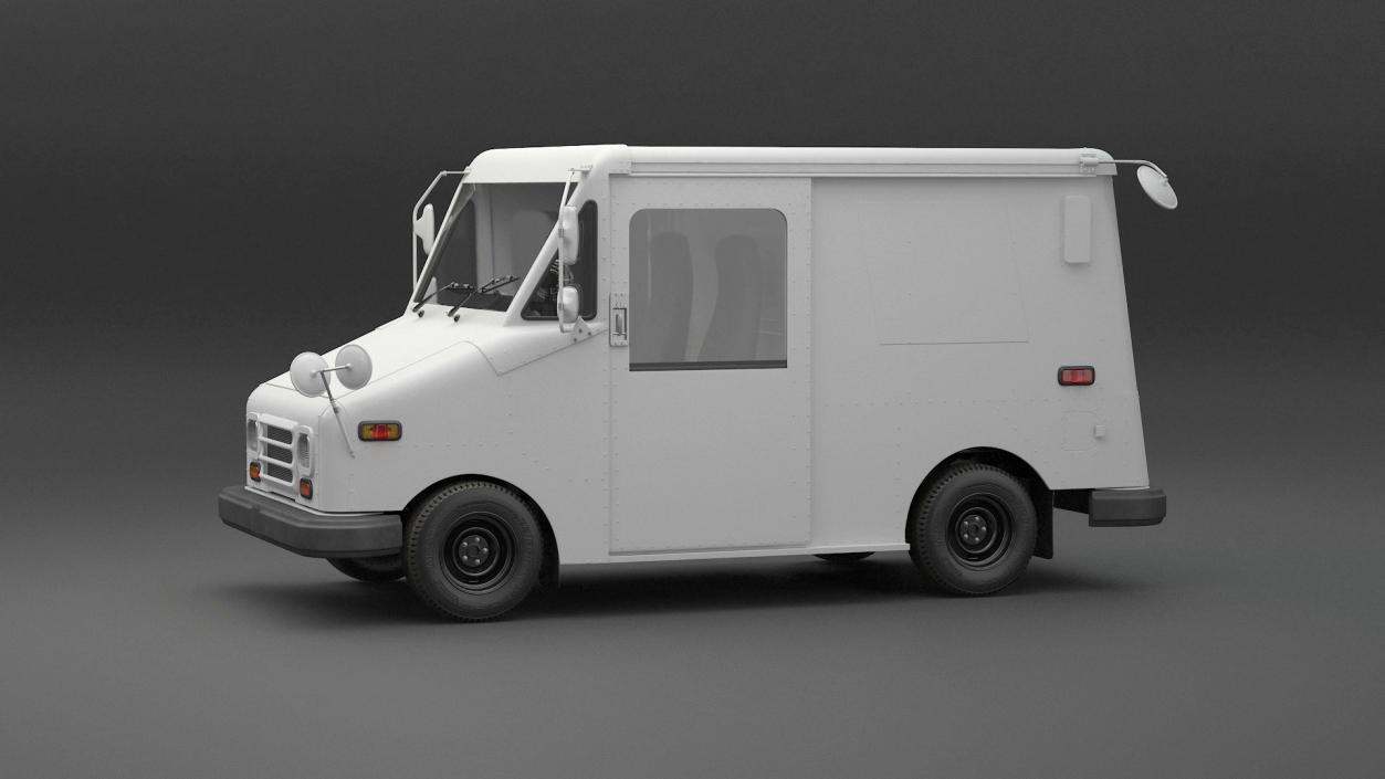 3D model Post Car