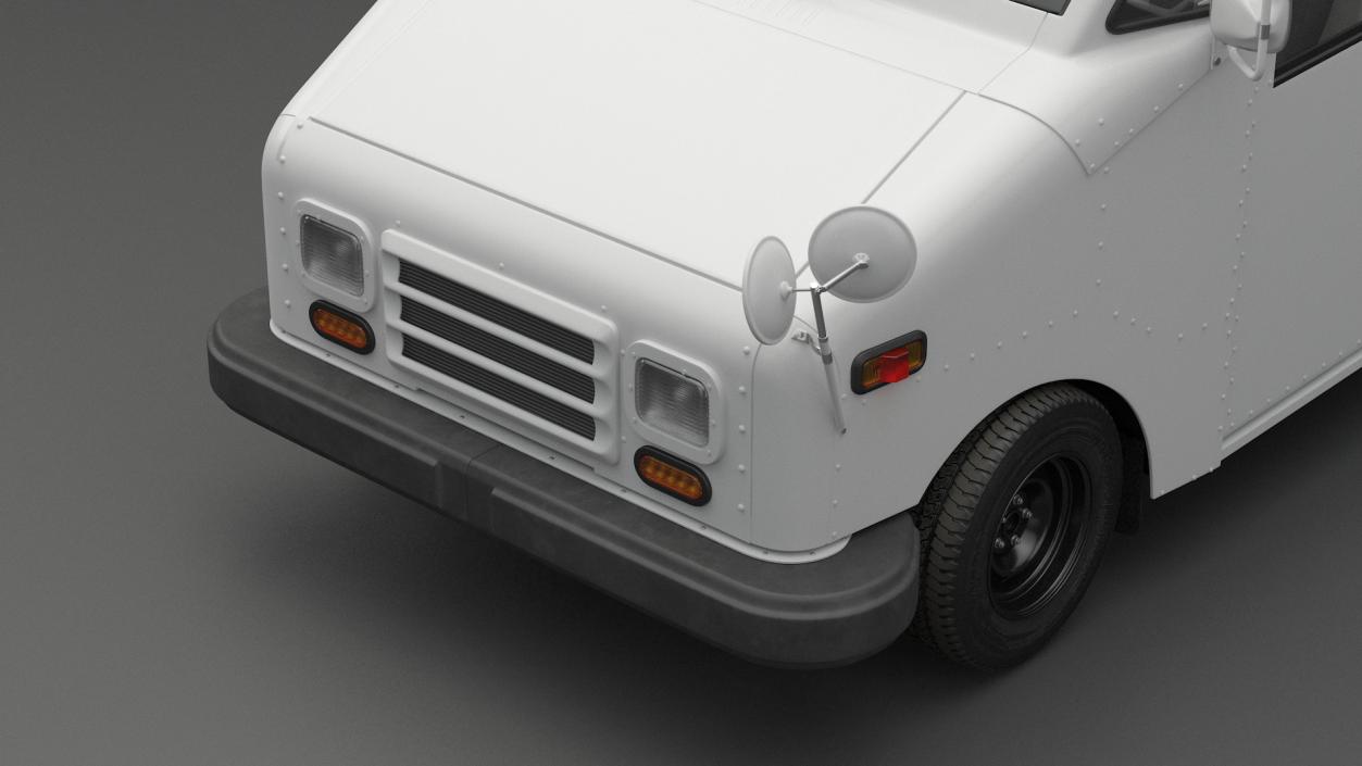 3D model Post Car