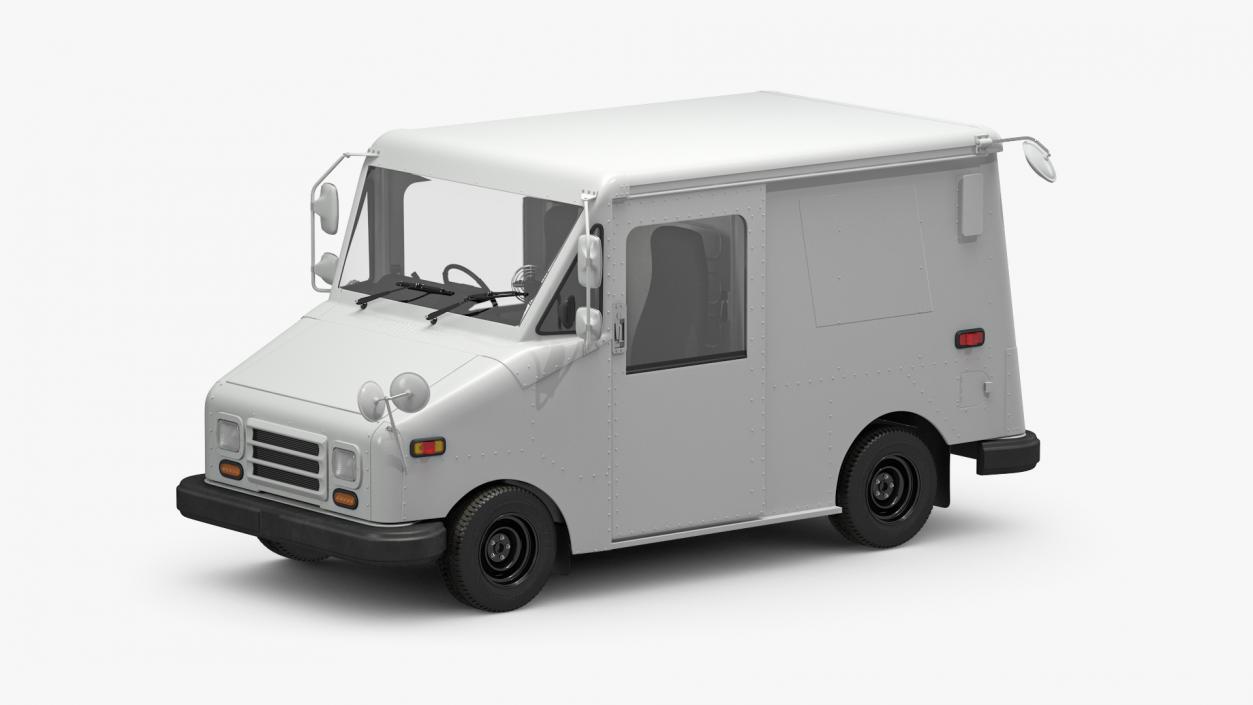 3D model Post Car