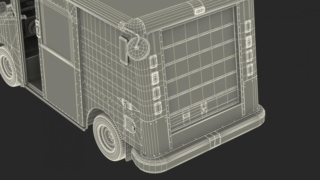 3D model Post Car