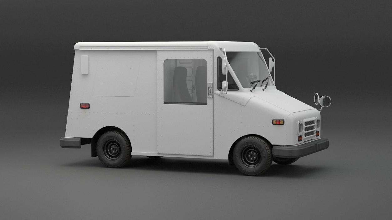 3D model Post Car